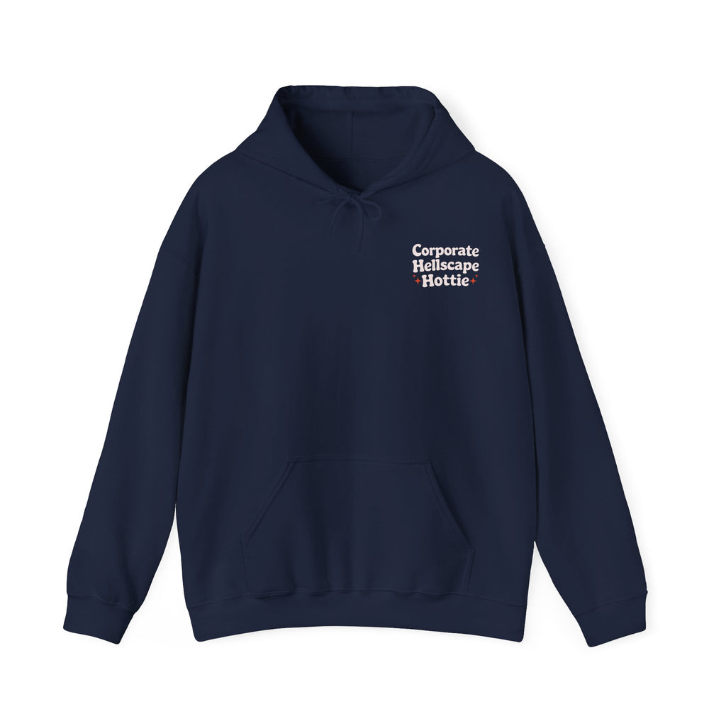 Corporate Hellscape Hottie Hoodie
