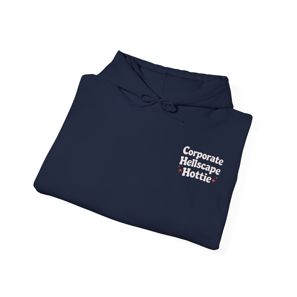 Corporate Hellscape Hottie Hoodie