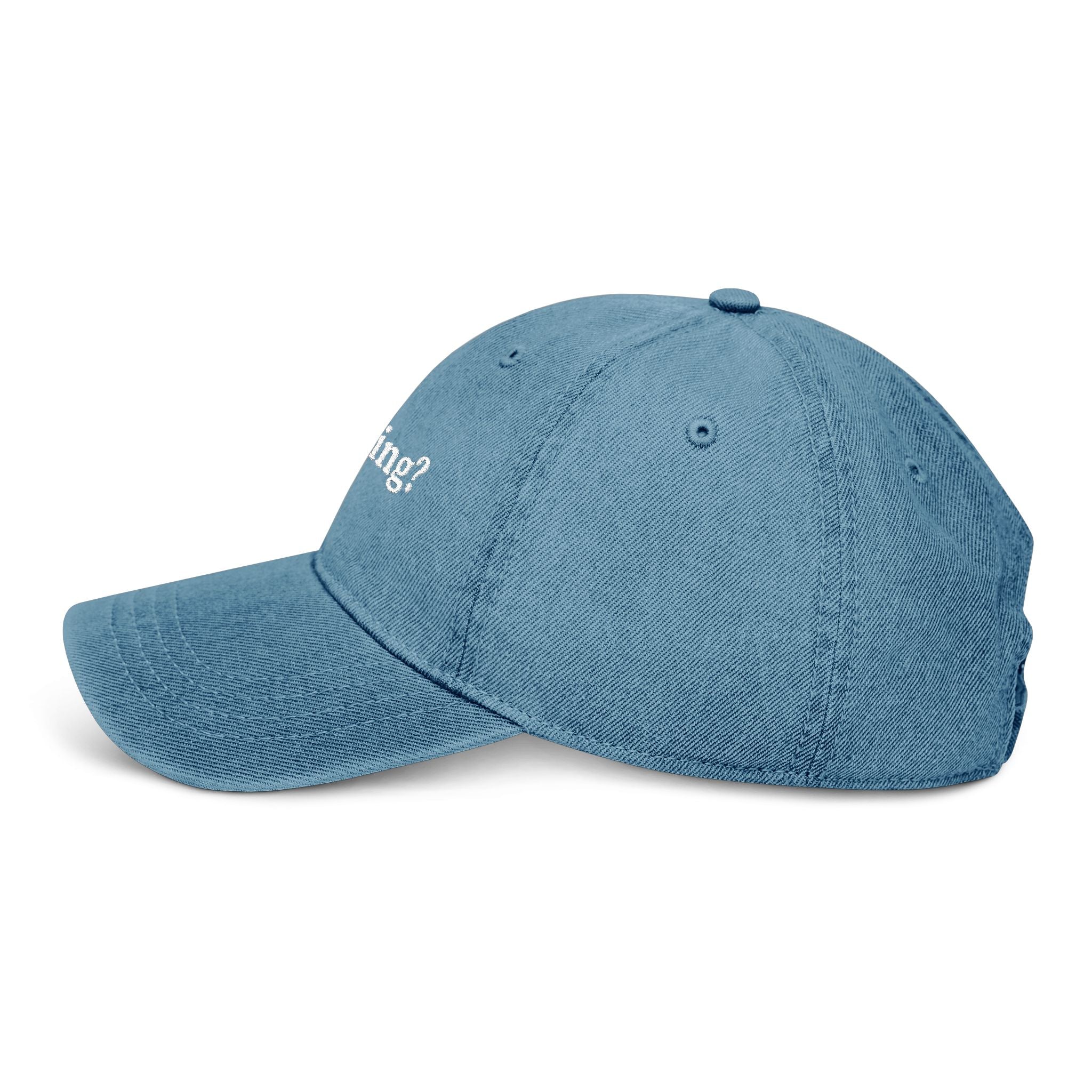 You Hiring? Dad Hat - Denim
